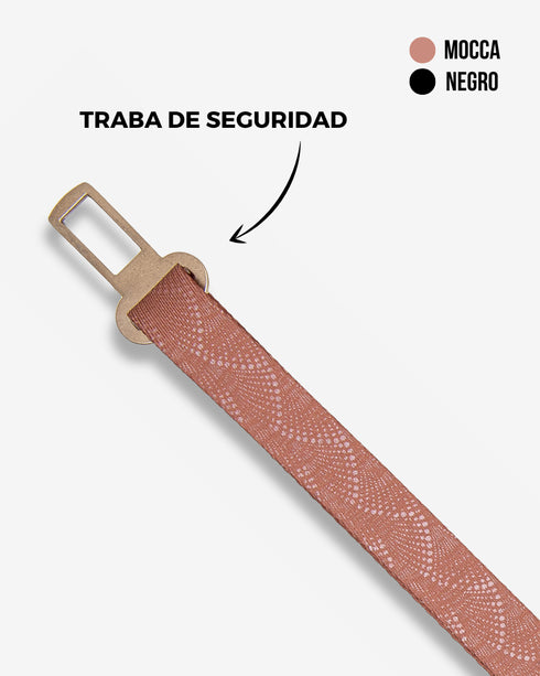 Cinturón de seguridad VULKAN Mocca